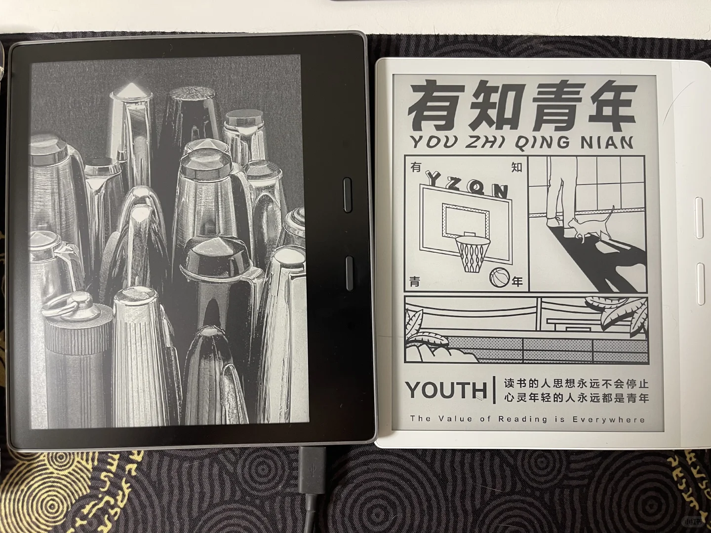 我的7吋閱讀器們