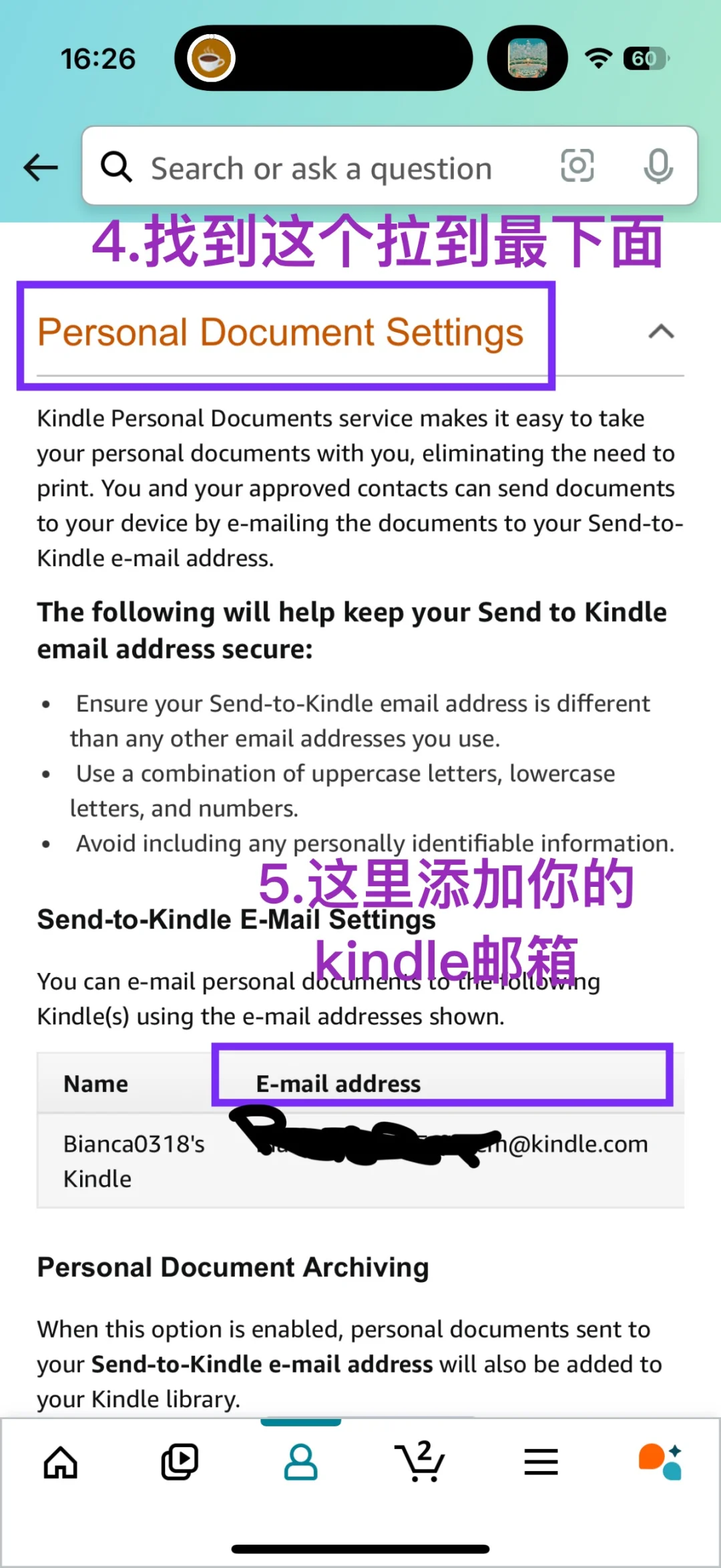 详细步骤 | Zlibrary怎么传书到Kindle✅