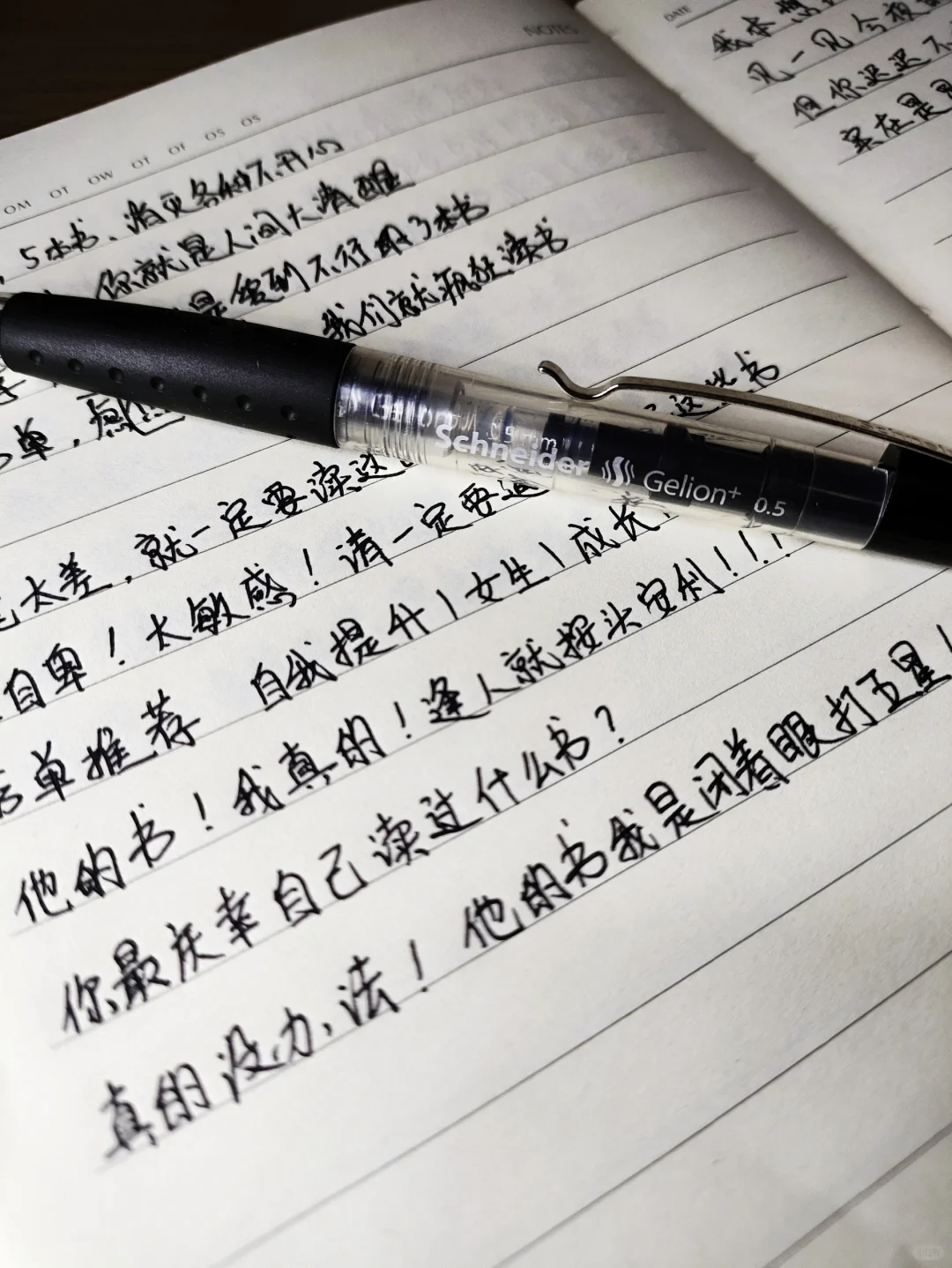 读书博主必备神器！杰利欧中性笔0.5mm