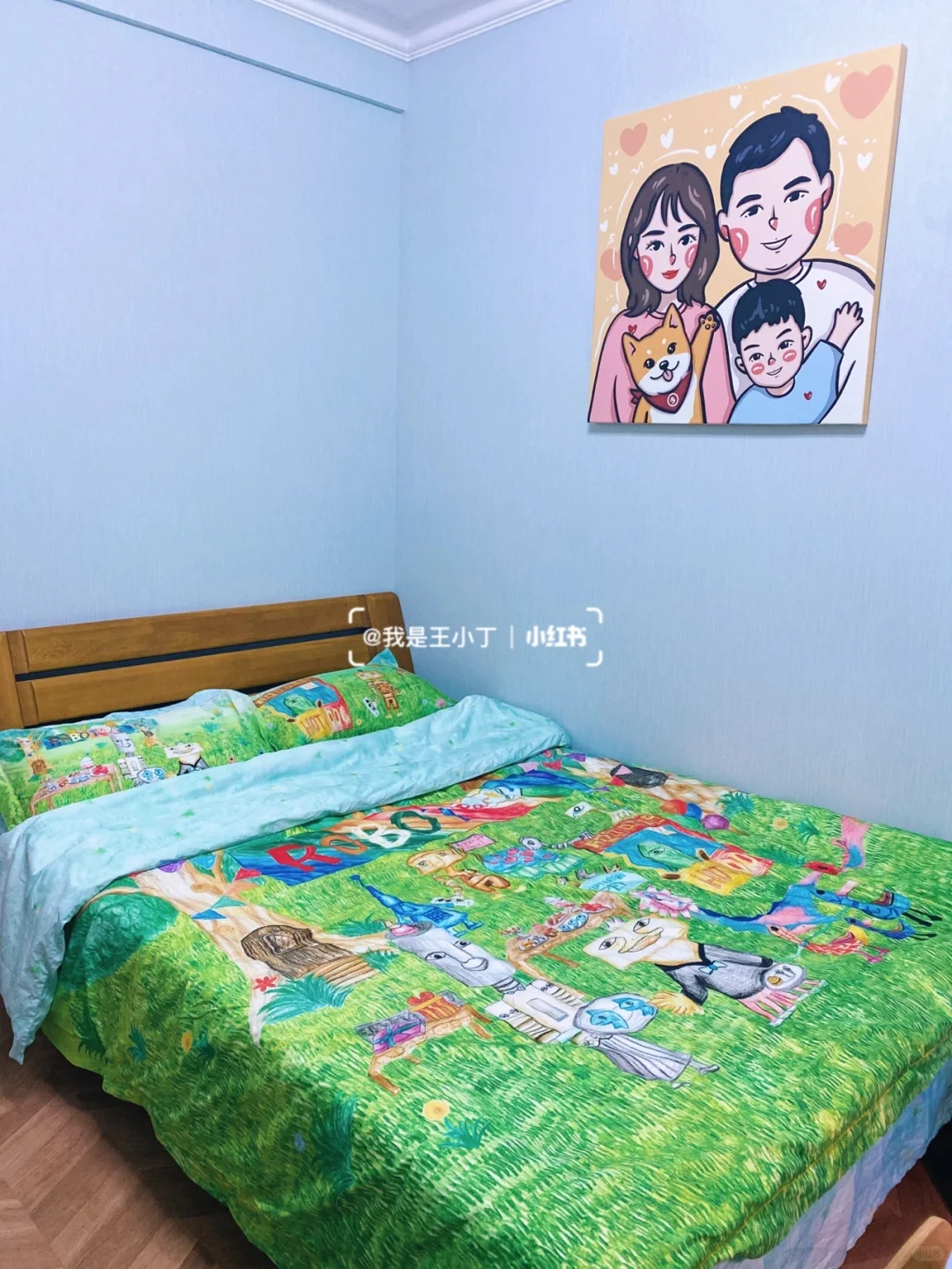 小姐妹说，你怎么把家搞成了图书馆～