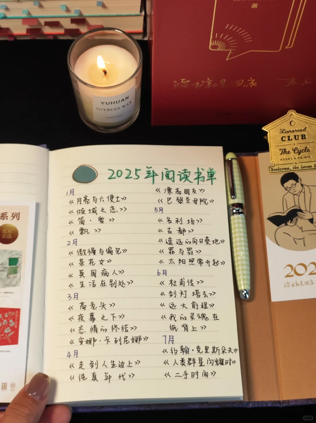 2025书单“给时间以文学，把心交给旷野。”