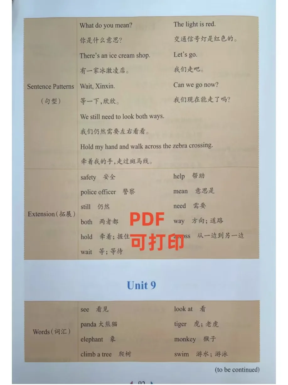 ✔上海英语新教材1年级下学期 高清版