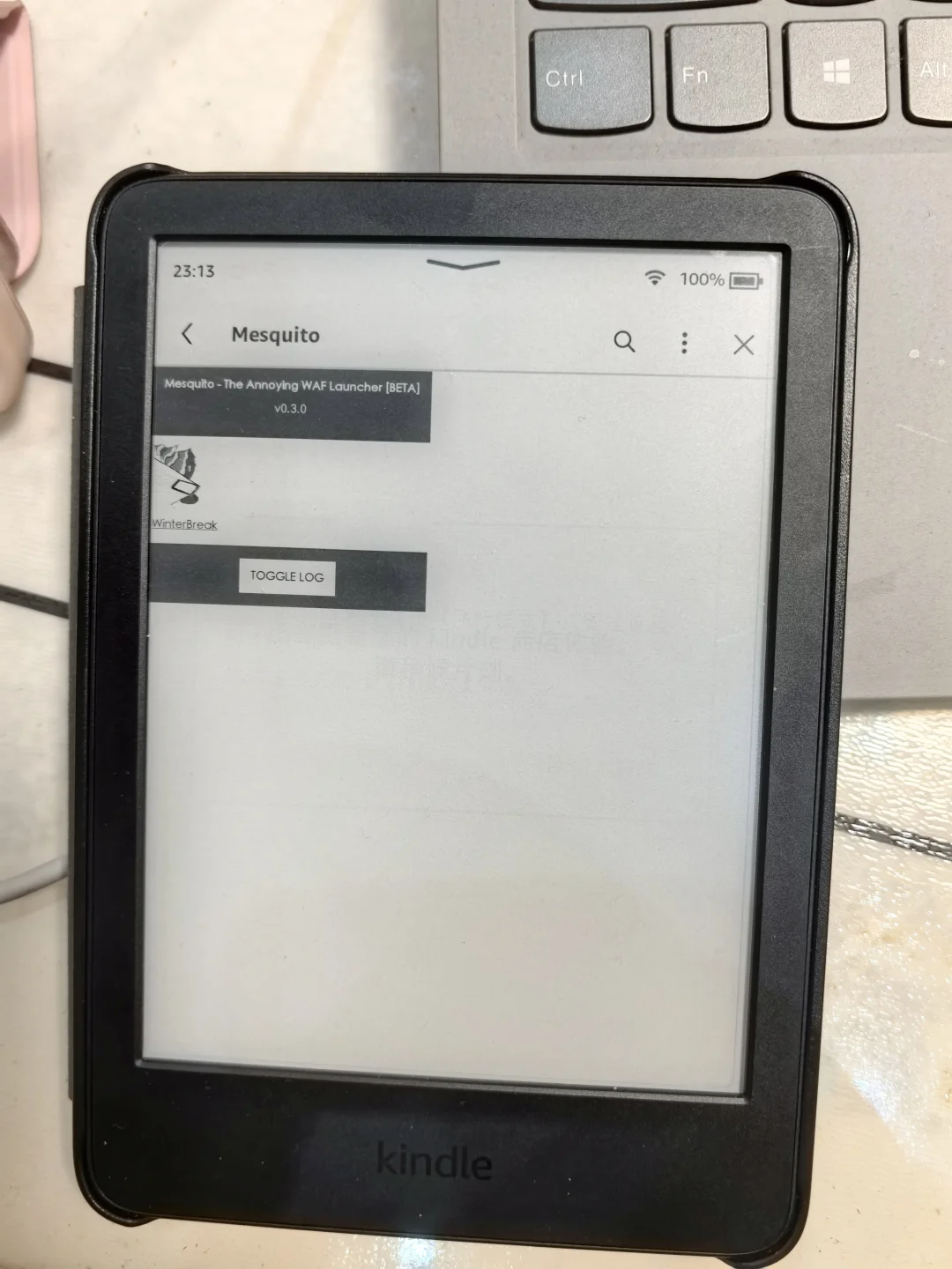 Kindle2024小黑越狱后，新开一本书