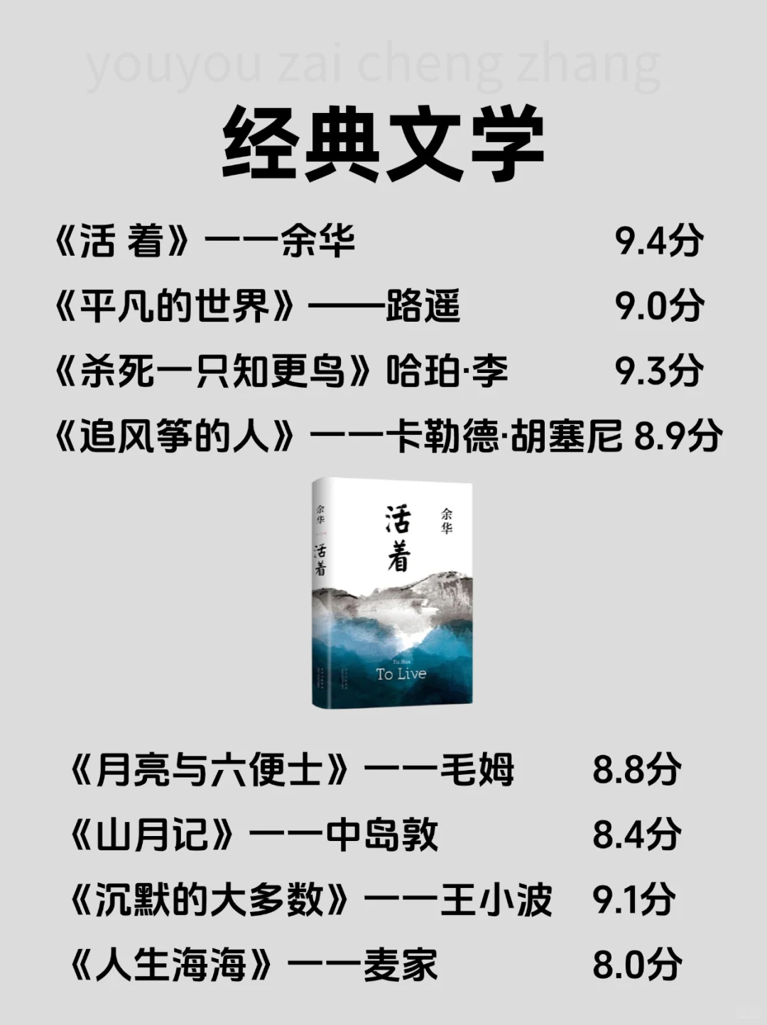 没有特长的女生，一定要翻烂这40本书📚