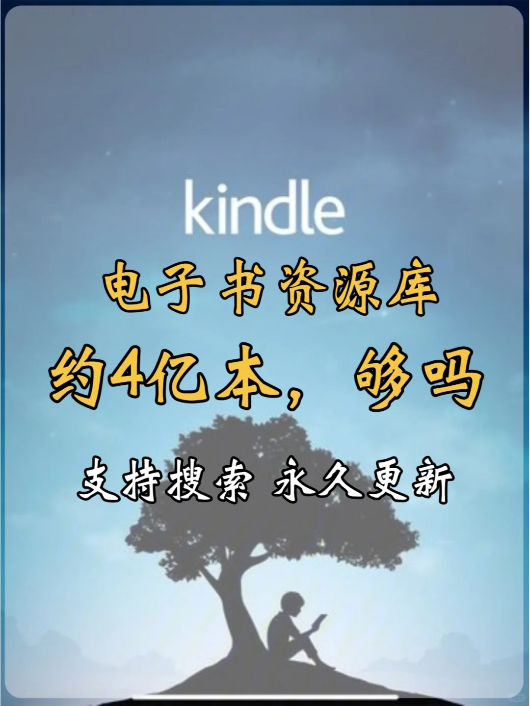 kindle电子书资源库，不多，约四亿本