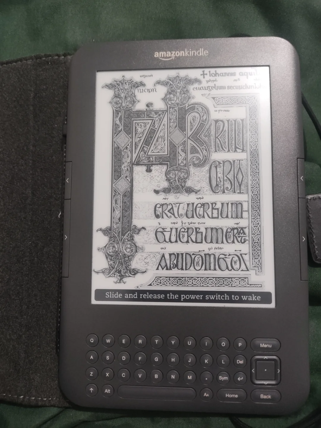 kindle k3 带灯原装皮套