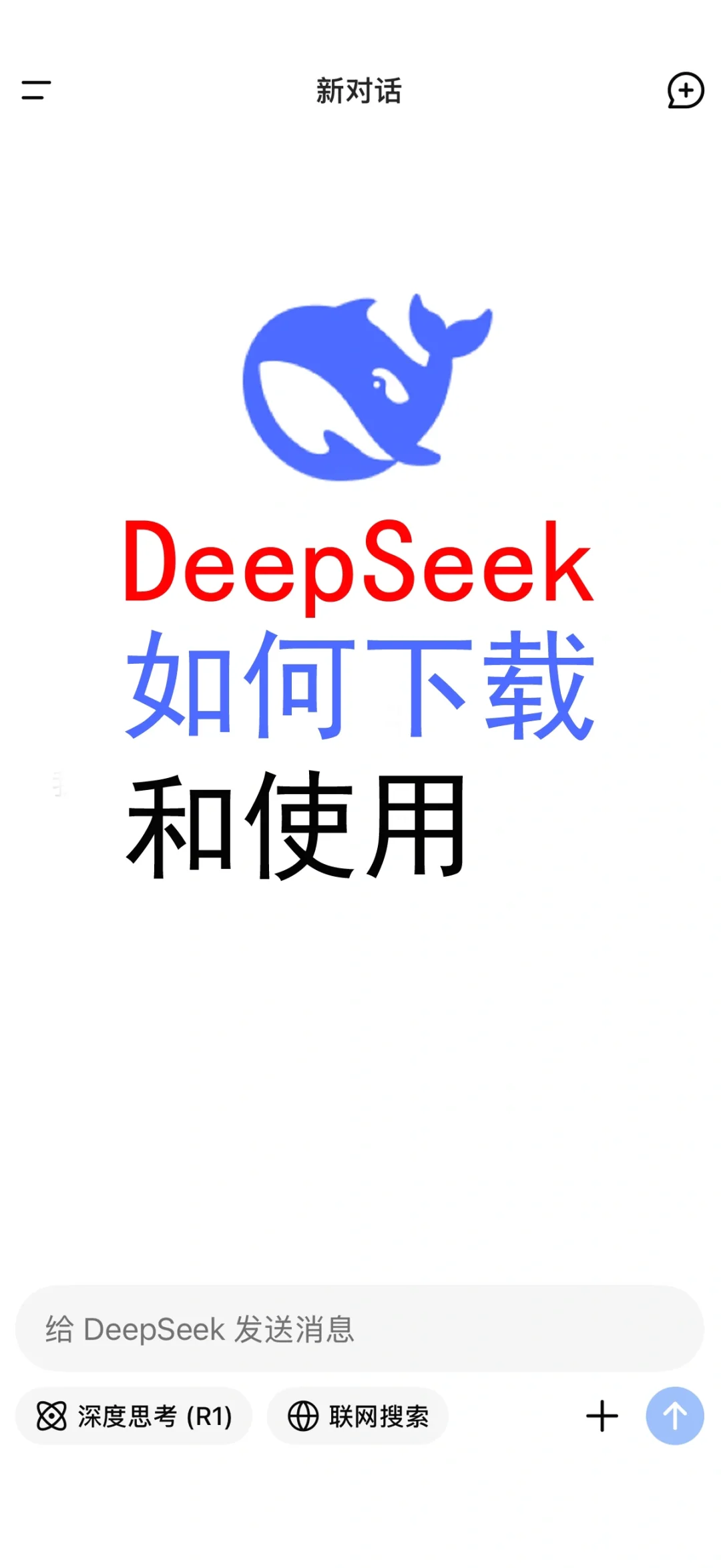 Deepseek如何下载使用