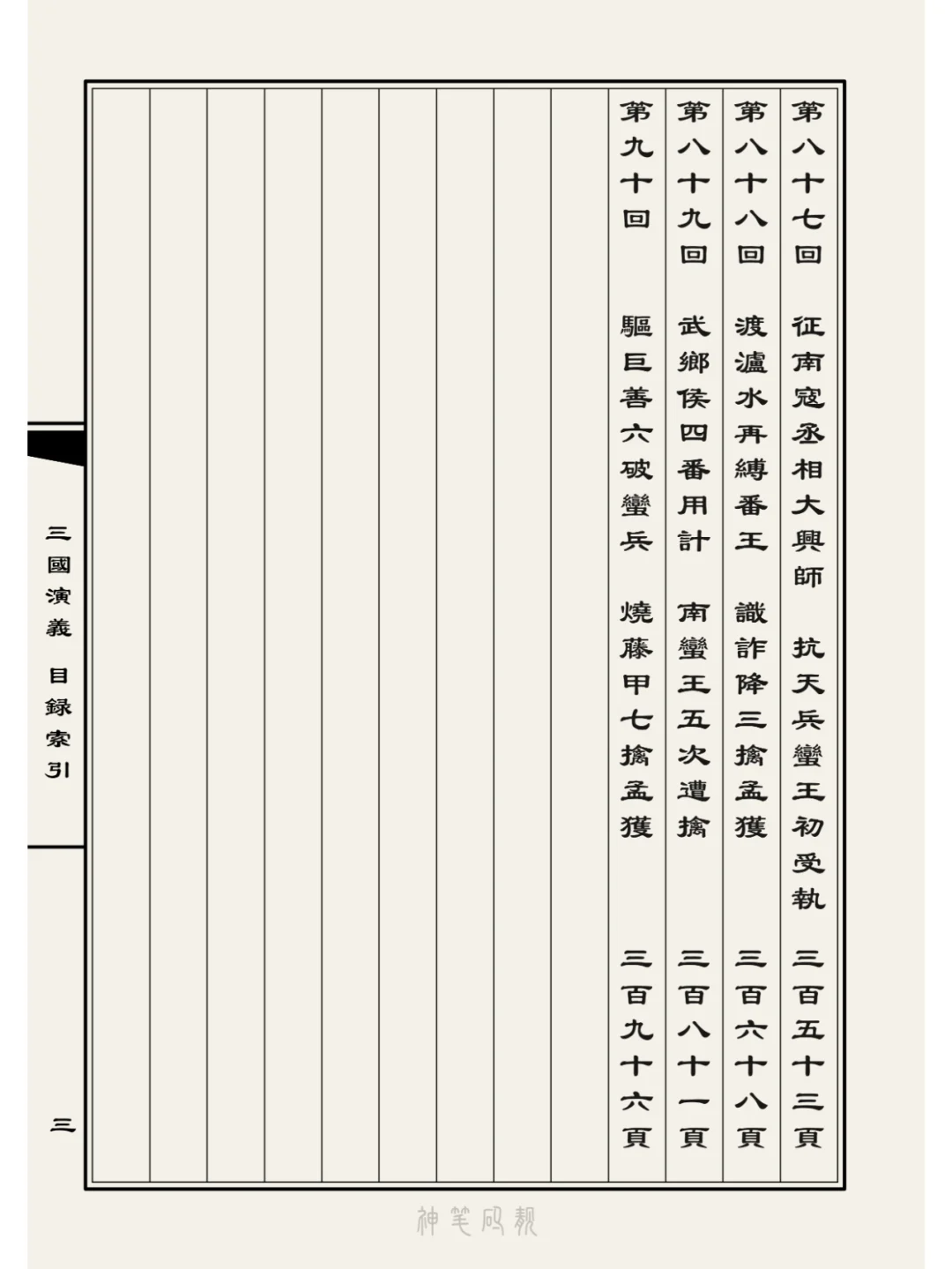 分享仿古电藏版《三国演义》共四卷