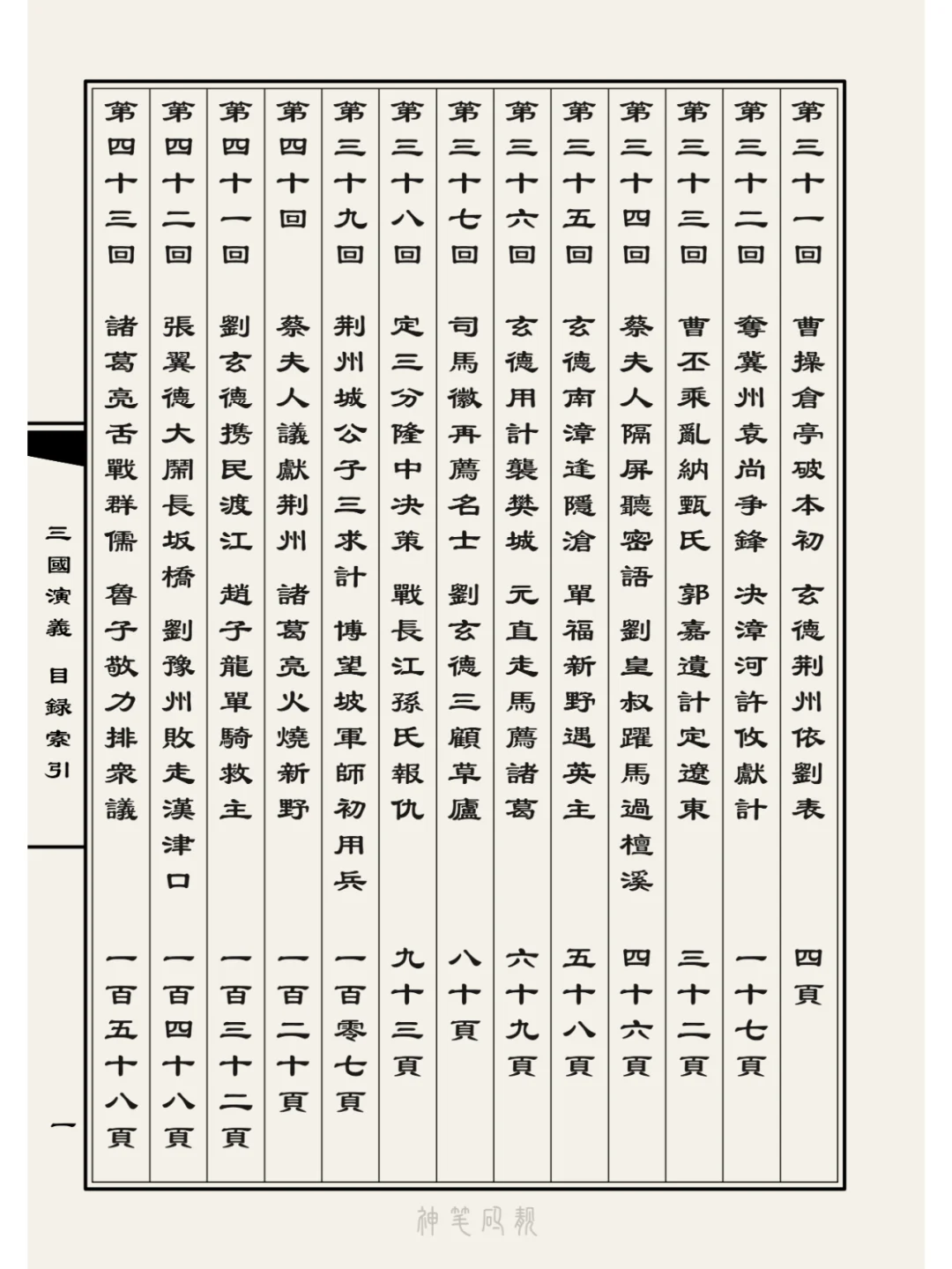 分享仿古电藏版《三国演义》共四卷