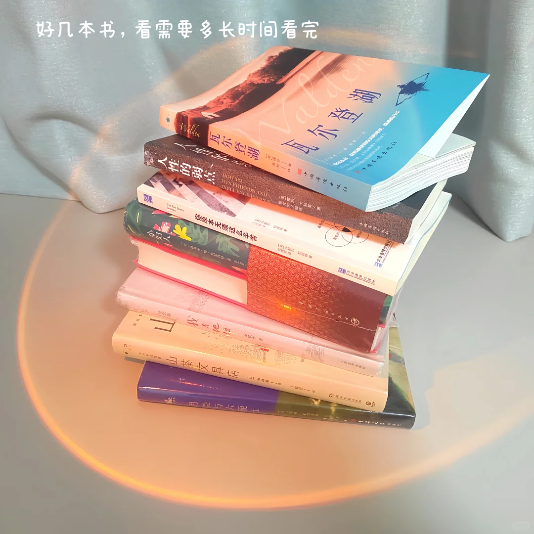 我的私人书单大公开！一起感受文字力量📖