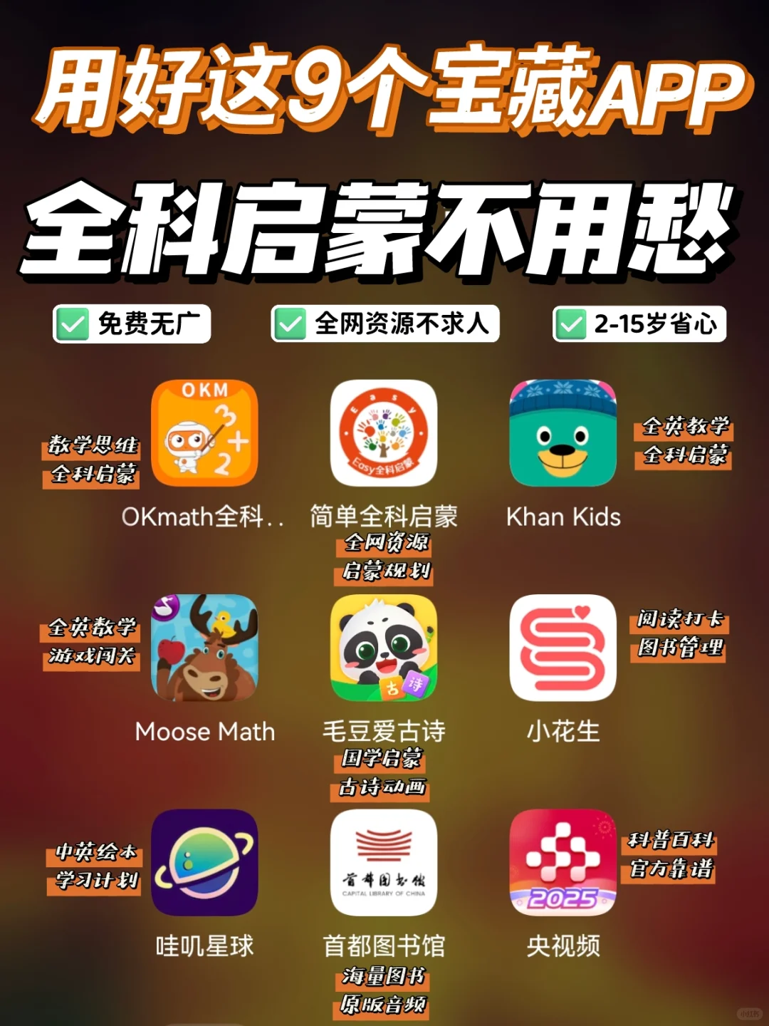 9款宝藏早教APP，带娃全科启蒙资源不愁‼️