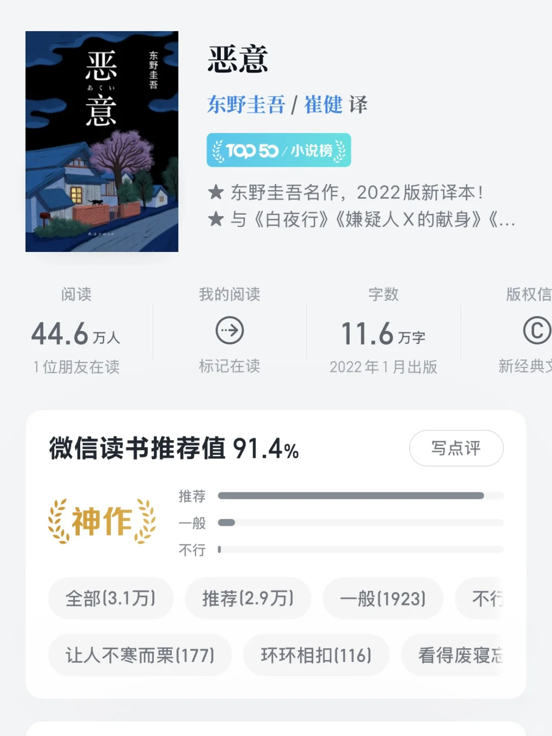 给看不进书的人做的书单（二）超好看的那种❗️