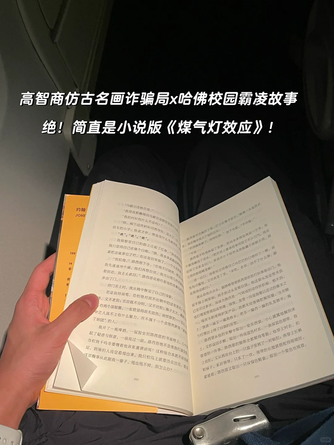 也太太太太太太上头了😭飞机上一口气读完！