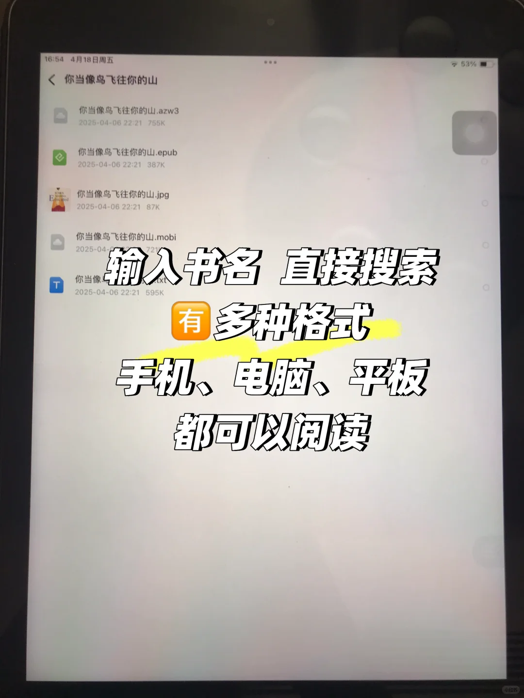 W槽！一不小心发现了电子书自由的方法