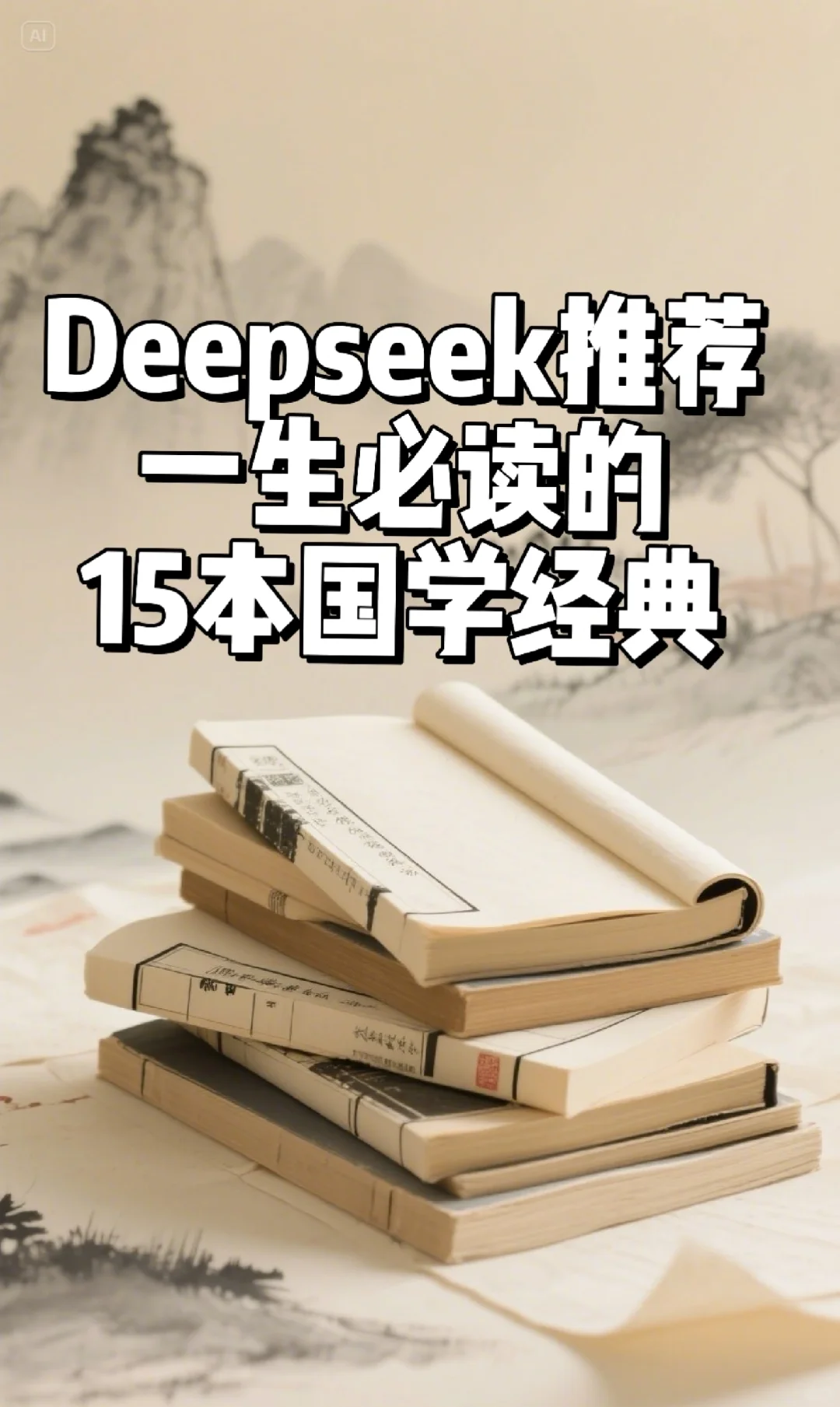 📚人生必刷15本国学天花板｜格局炸裂书单