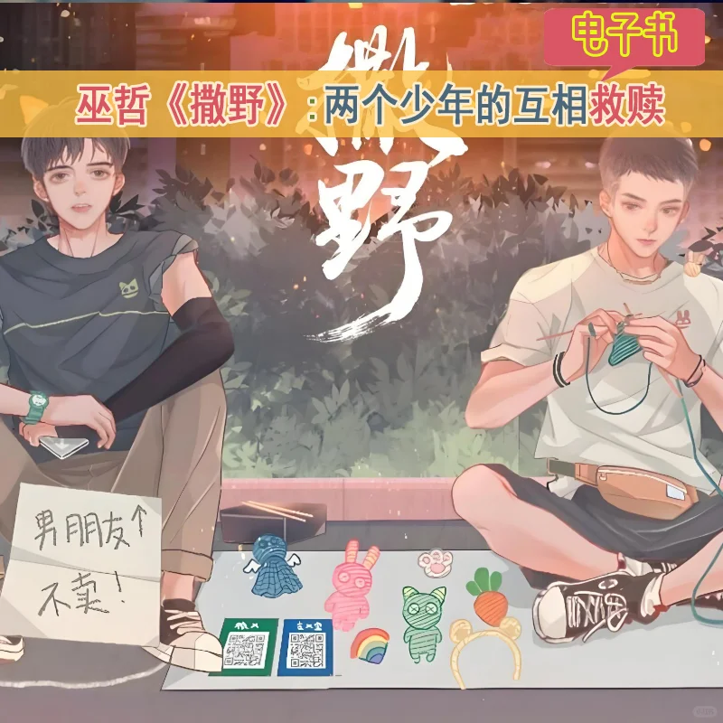 撒野 电子书epub 互相救赎的2个少年