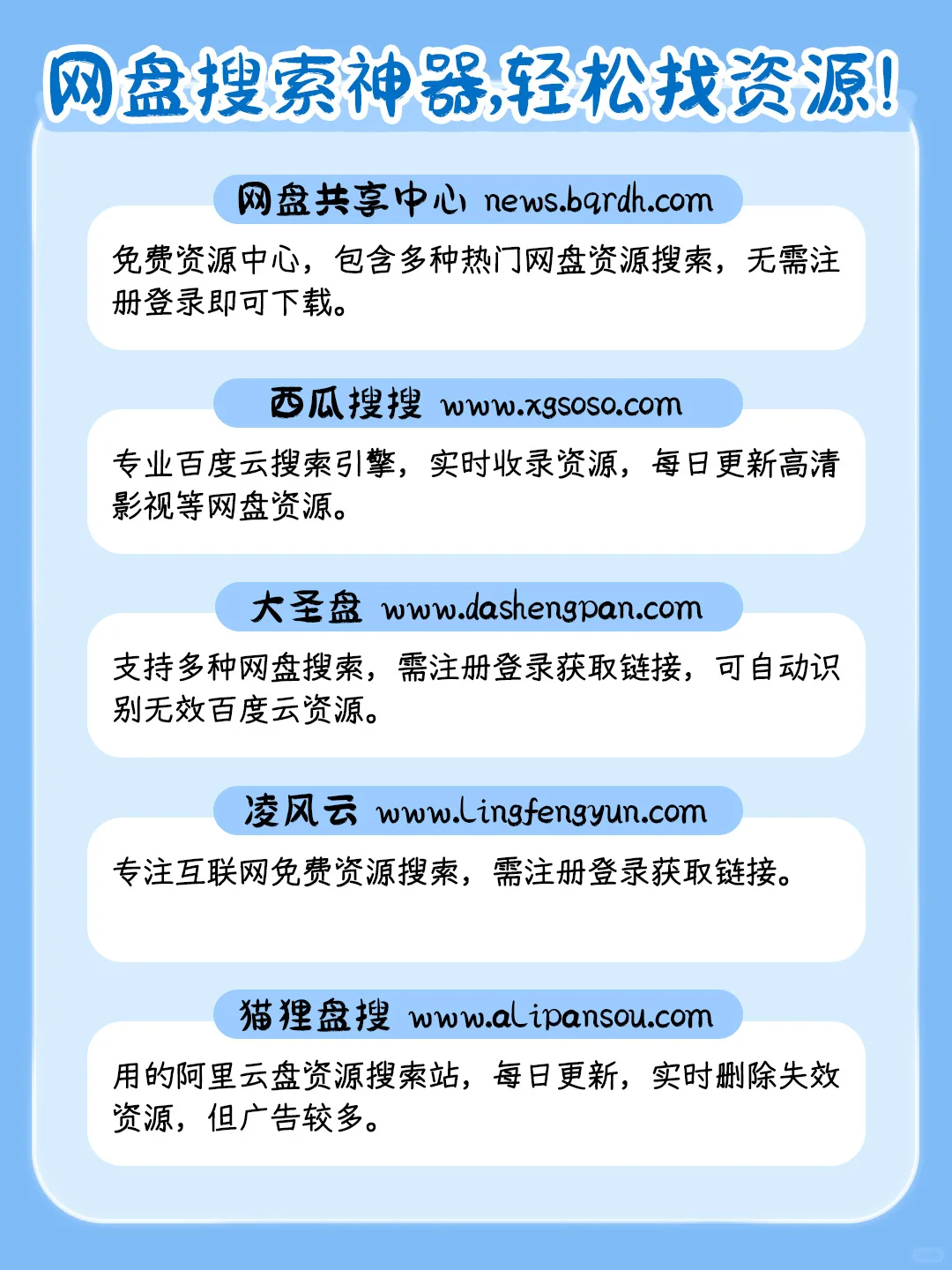 搜不到想要的❓这40个网盘搜索网站快码住！