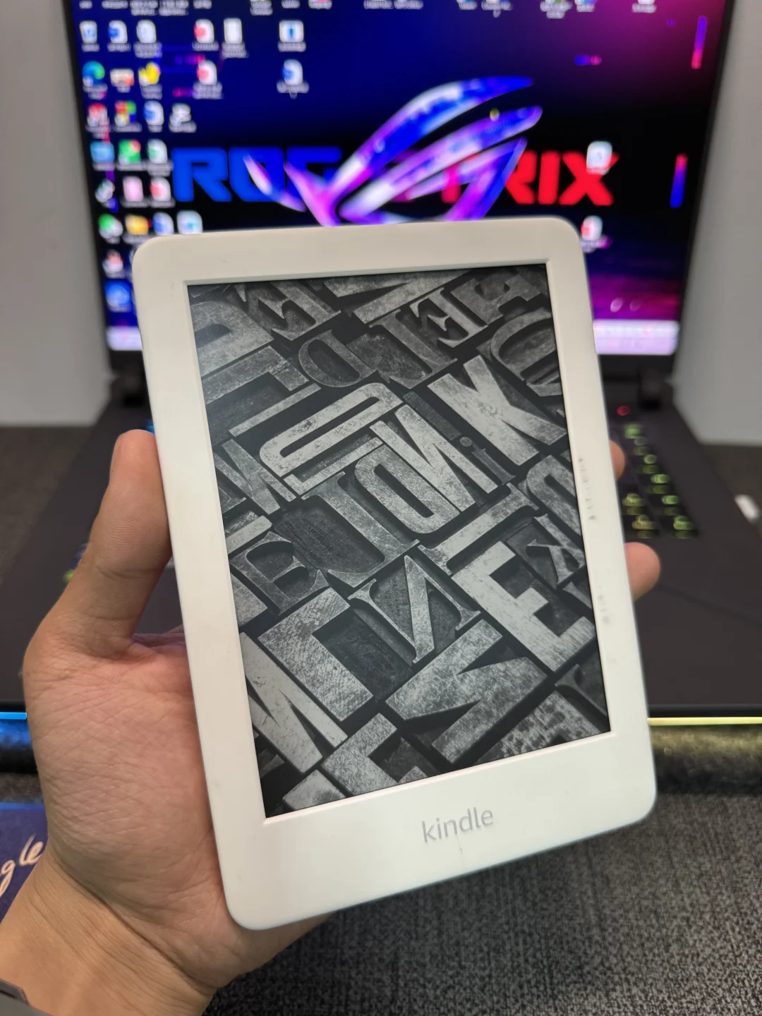 ➗我的kindle10代…还是闲置了