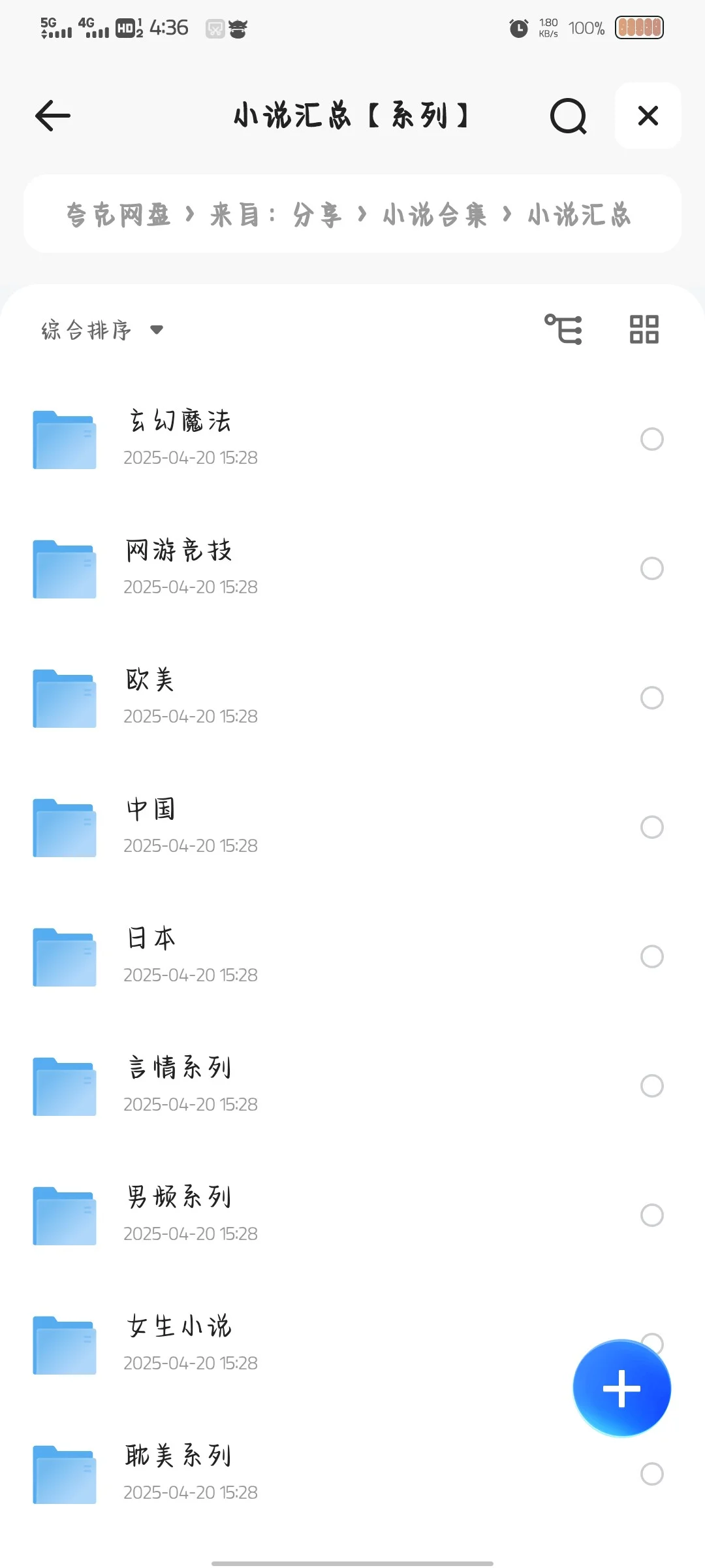 电子小说合集