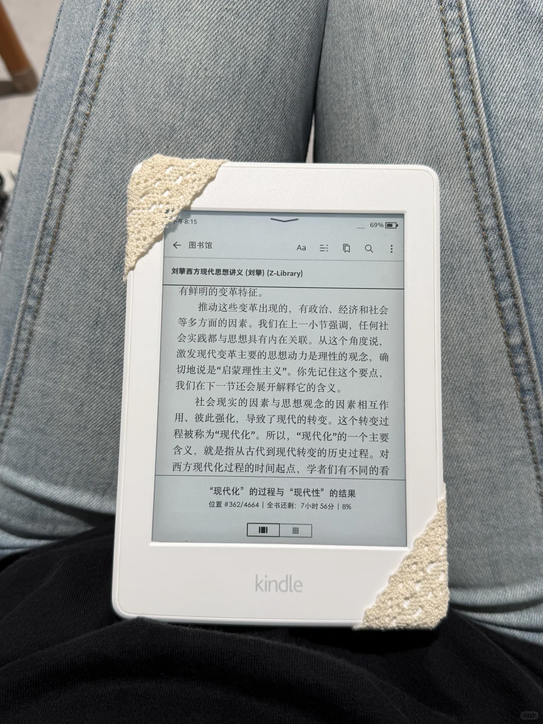 8米改造田园风Kindle 手持超轻便！