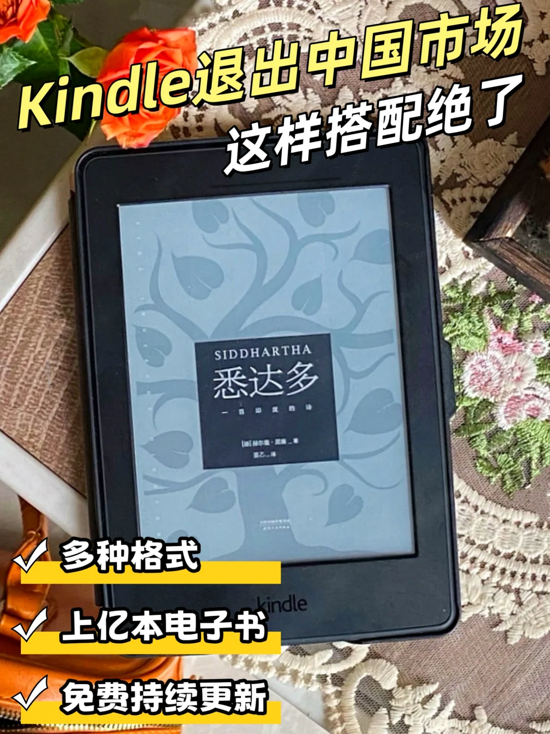 Kindle退出中国，这样搭配绝了