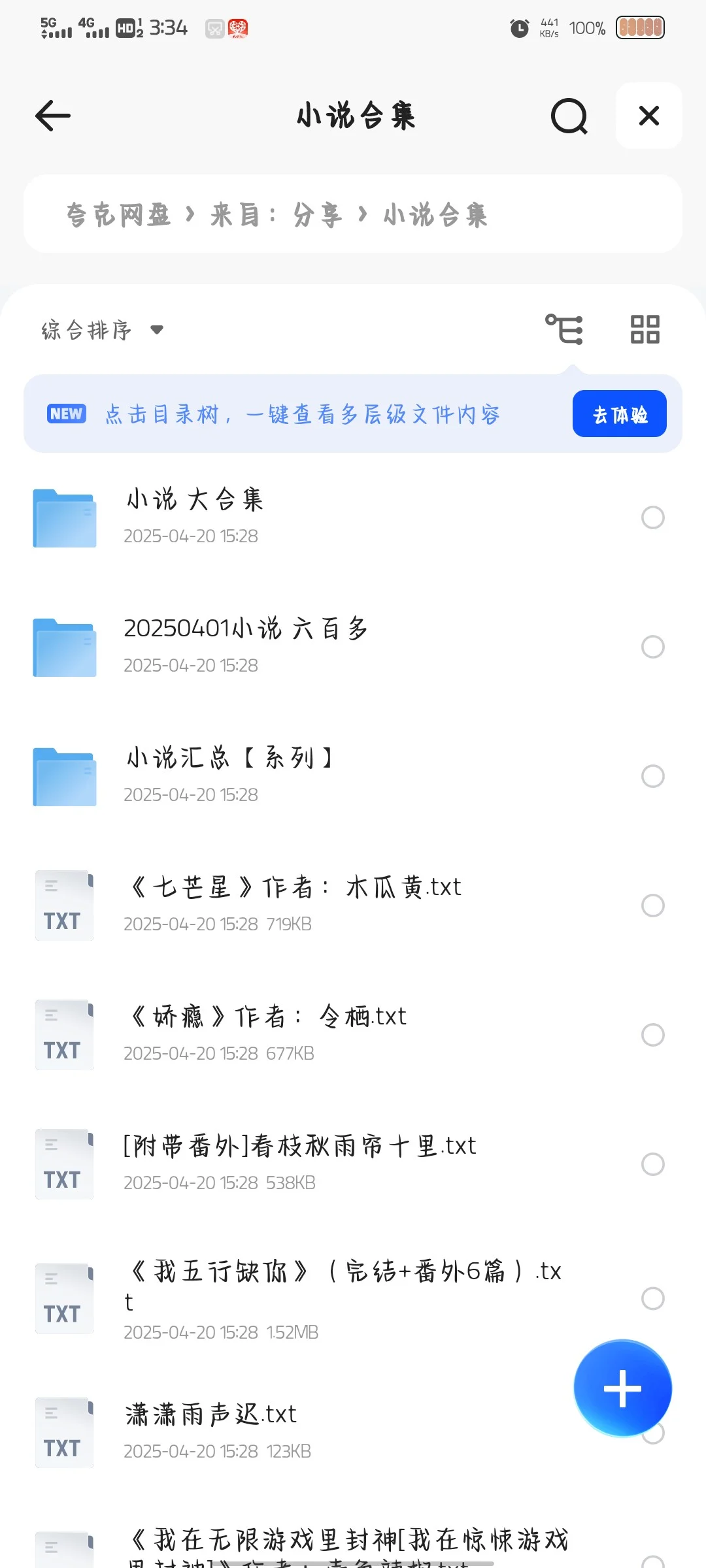 电子小说合集