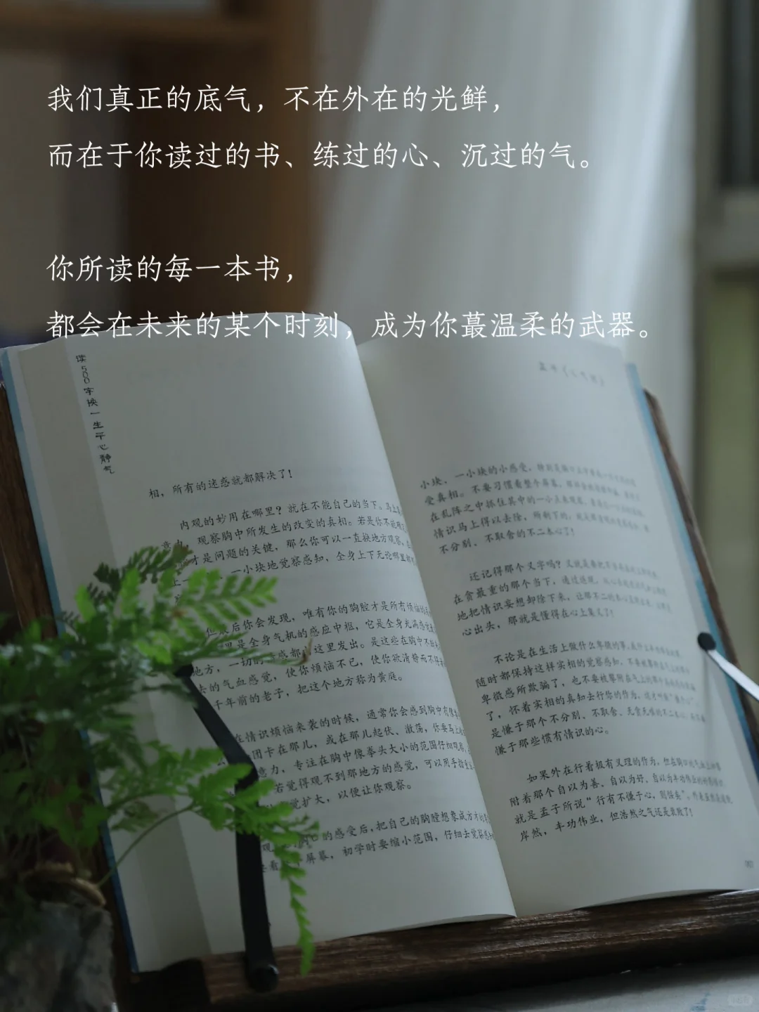 练就大气人的气质，从读书开始