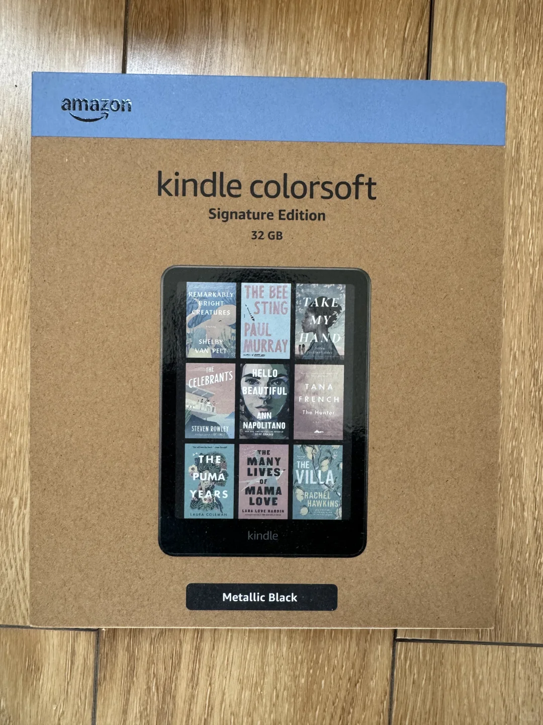 11月1日的kindle colorsoft货终于到了