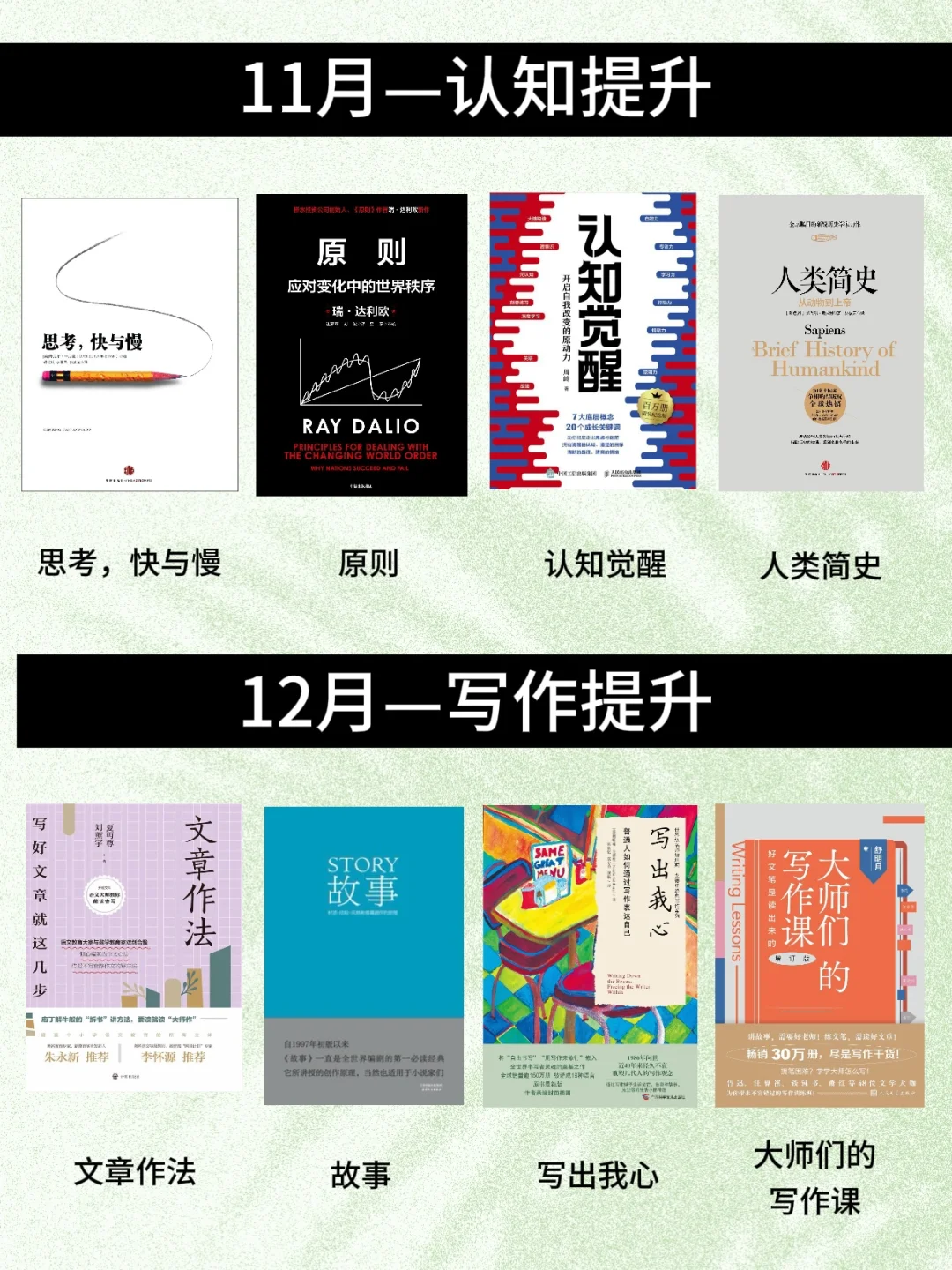 敢不敢在2025年，读完这48本书❗️❗️