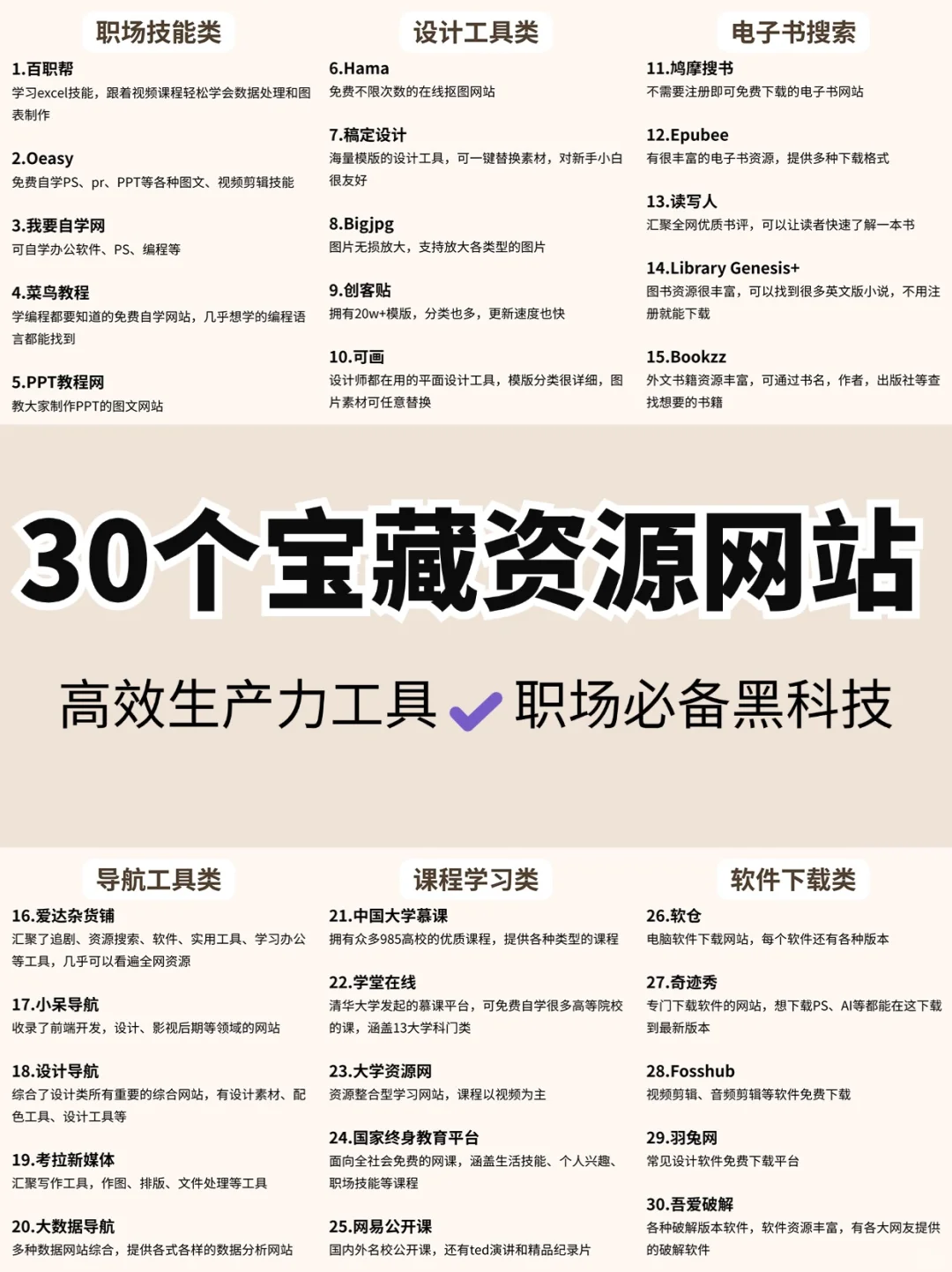干货满满❗️不知道怎么找资源的看这篇就够了