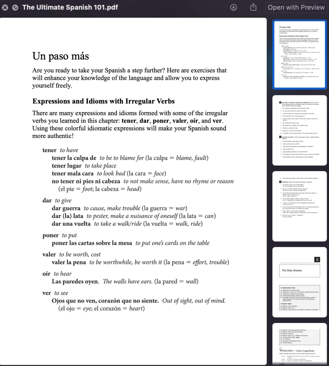 The Ultimate Spanish 101 电子书4