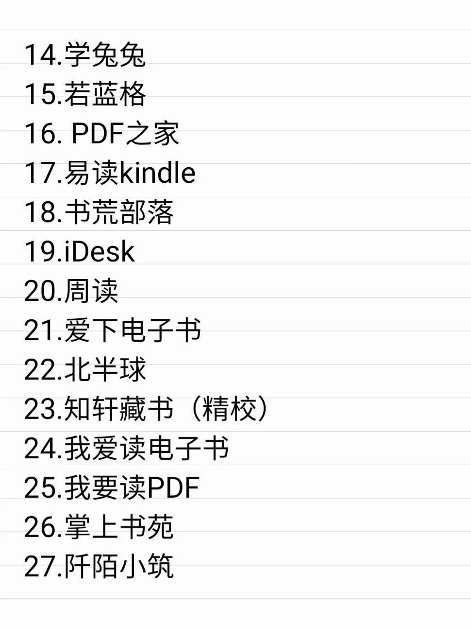 ❗最全的电子书网站大全❗找书必备