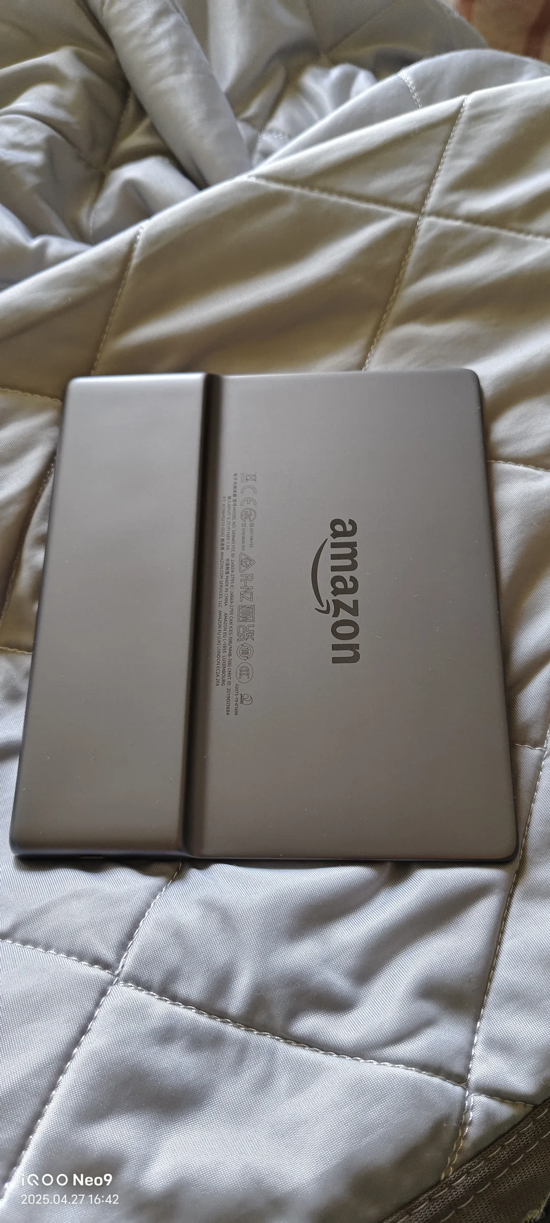 喜大普奔，原装kindle翻盖居然可以水洗！