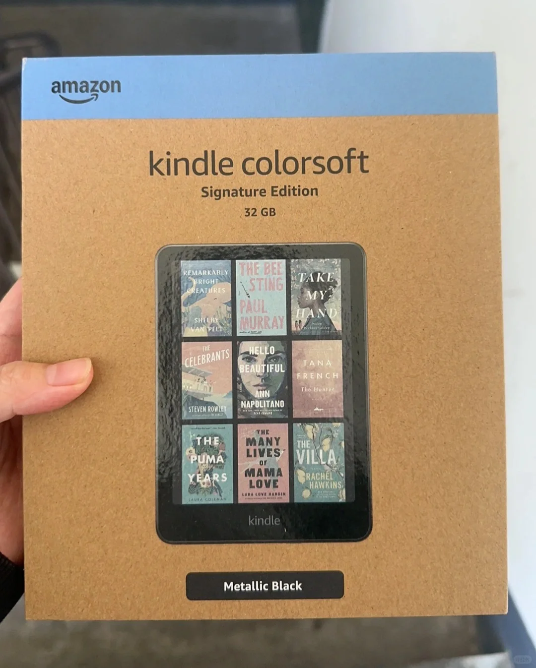 新买的kindle color soft
