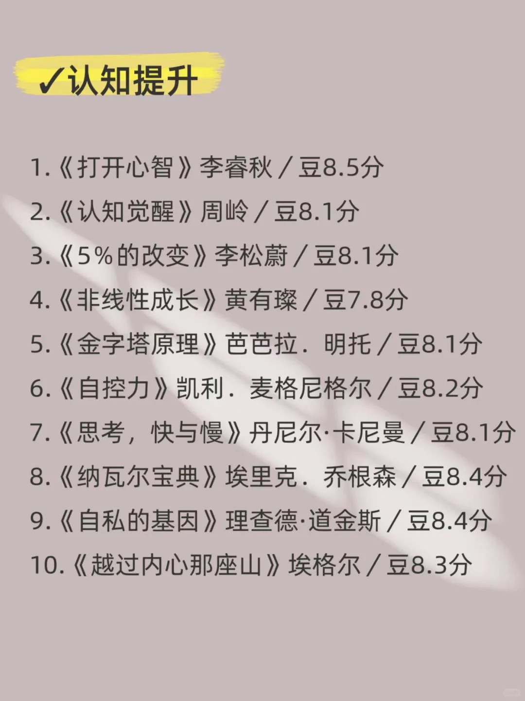 值得一生去阅读的书！