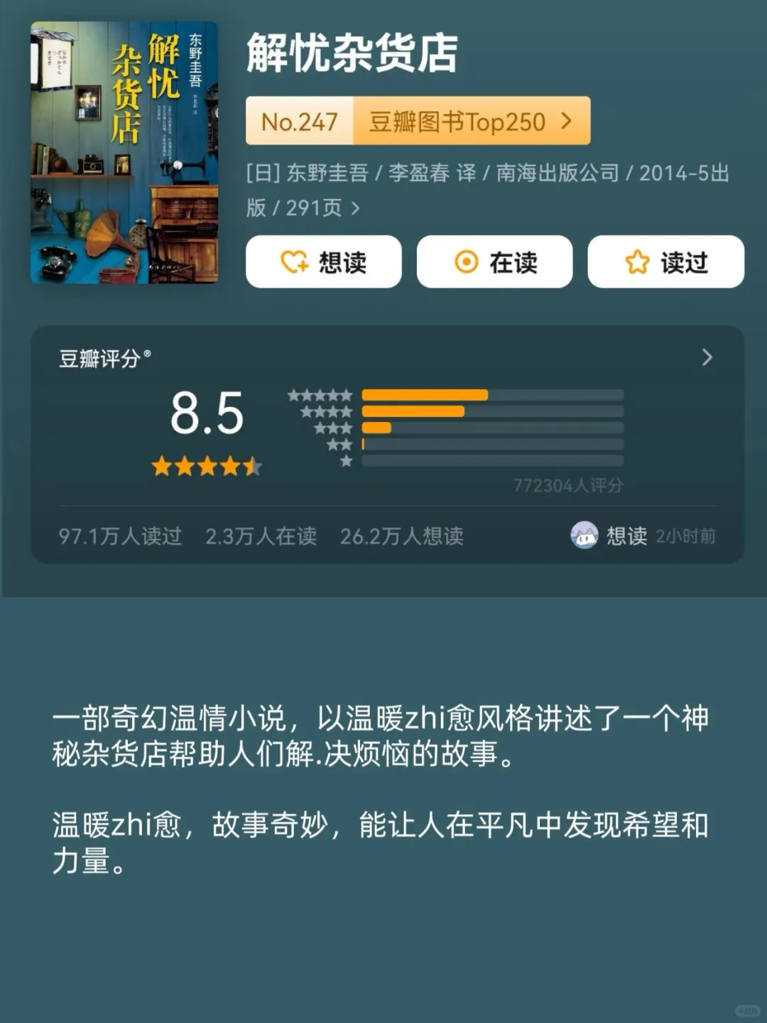 2小时就可以读完的经典书籍❗️