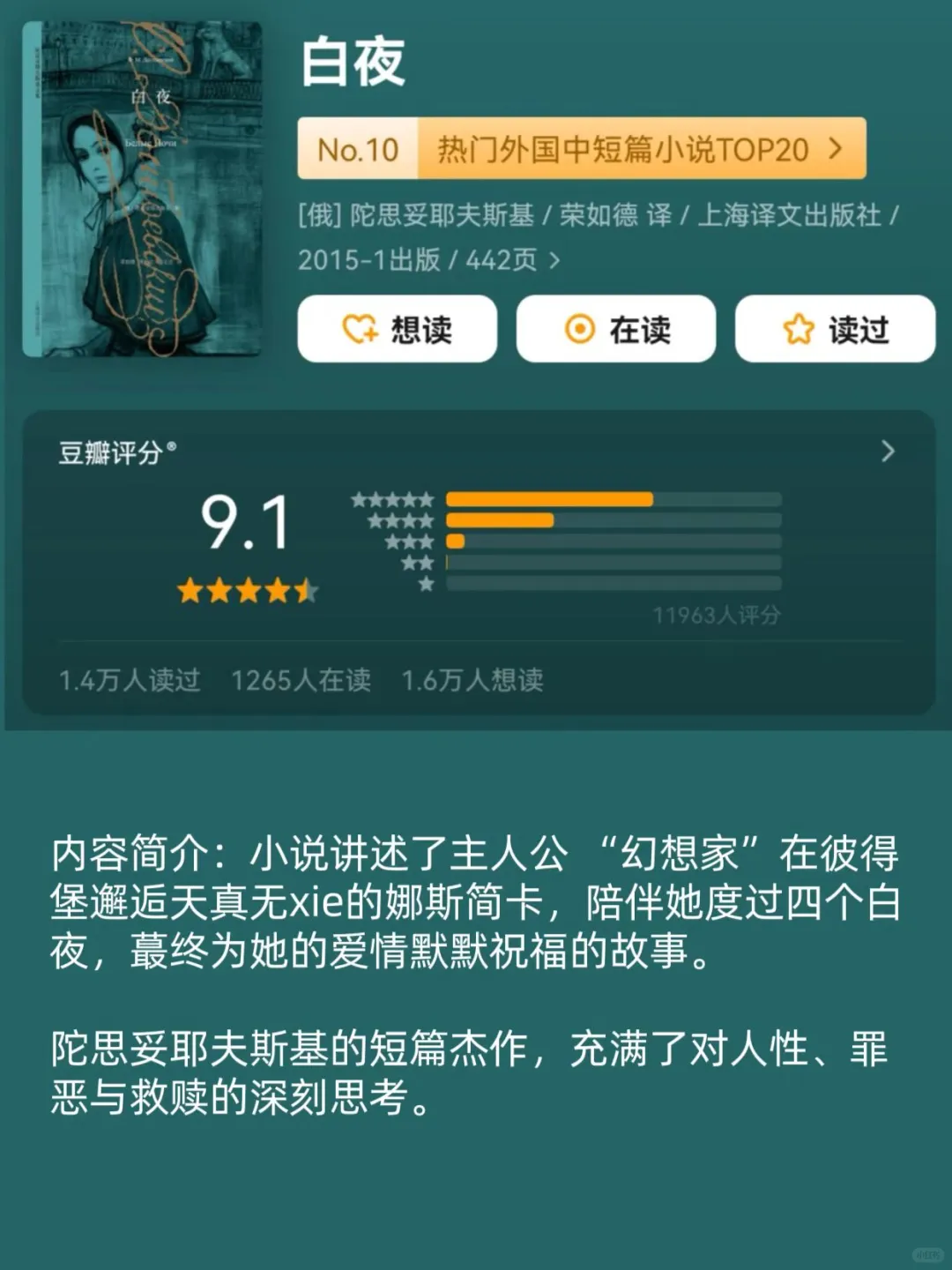 2小时就可以读完的经典书籍❗️