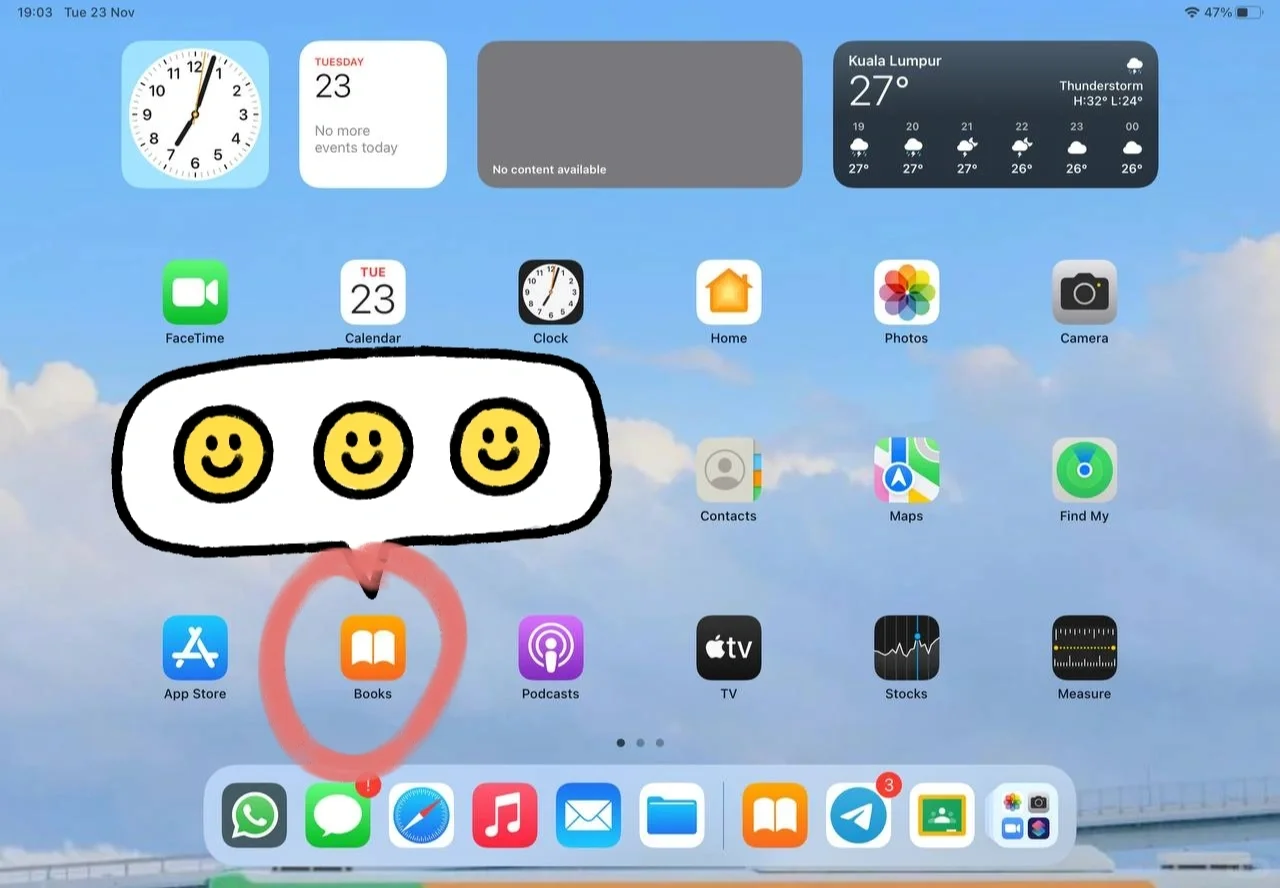 Ipad 实现书本📚自由 || 你要免费书本吗?