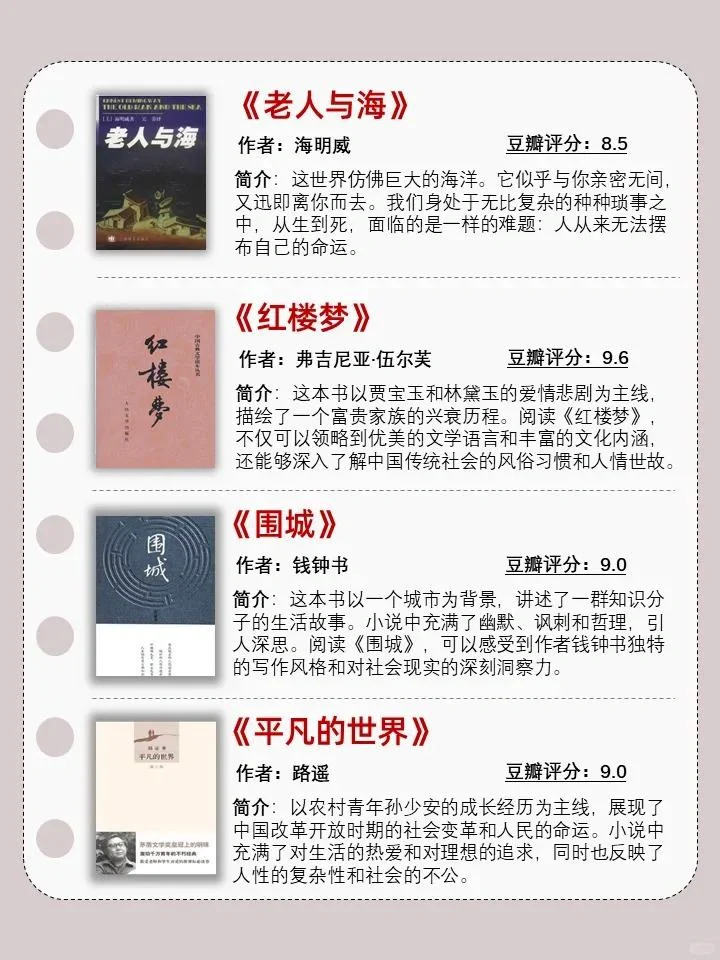 🔥清华大学推荐书单📚收藏起来慢慢看