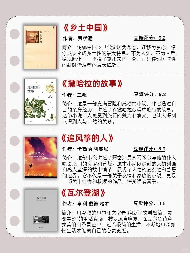 🔥清华大学推荐书单📚收藏起来慢慢看