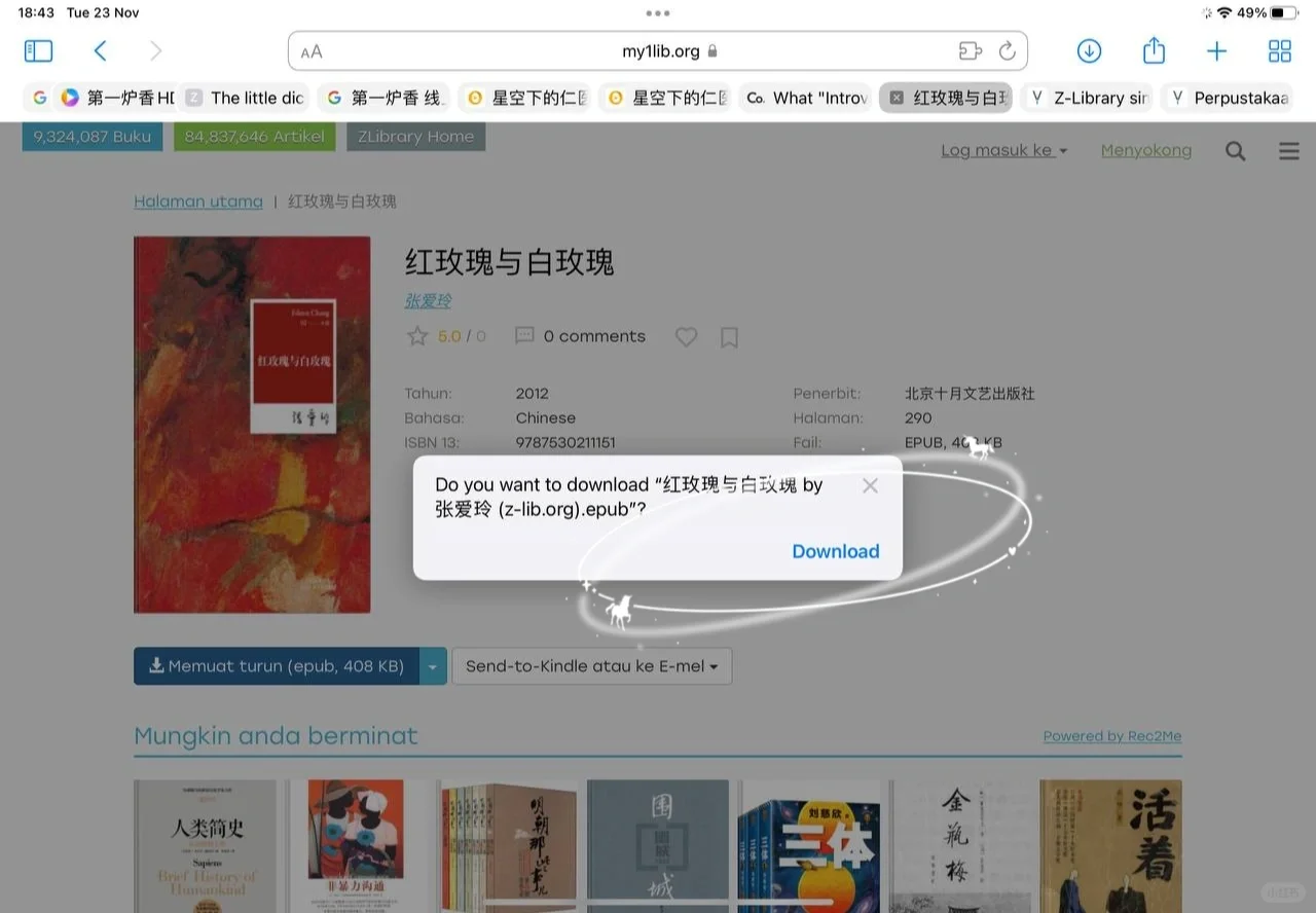 Ipad 实现书本📚自由 || 你要免费书本吗?