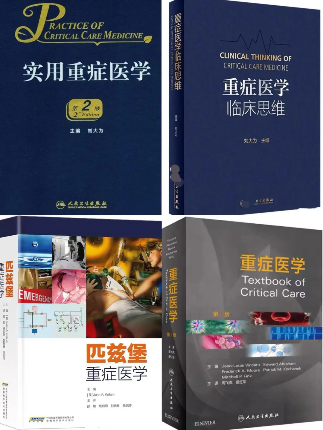 重症医学十大神书稀缺合集电子版pdf