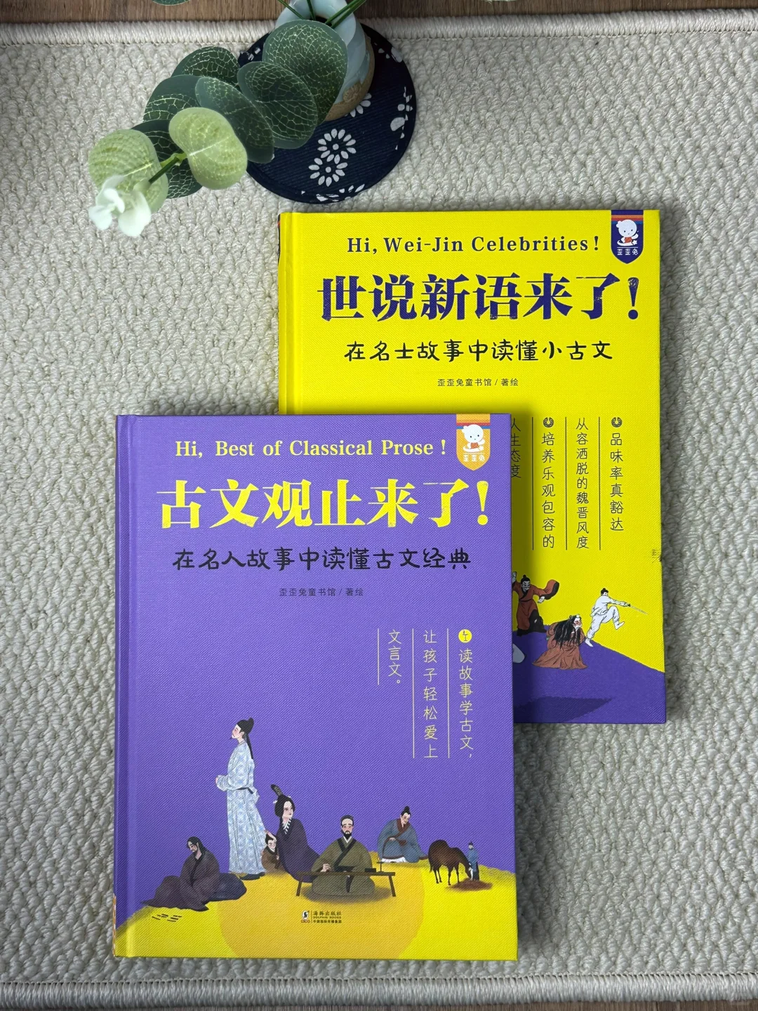 孩子文言文读到上瘾😍 这两本书真封神‼️