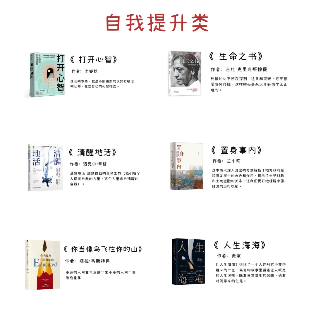 2024年度五星书单，每一本都强强强推！