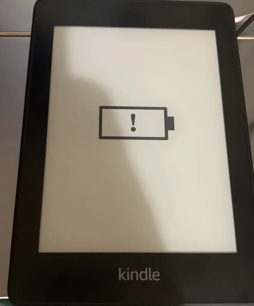 成功复活kindle 简易快速充电开机