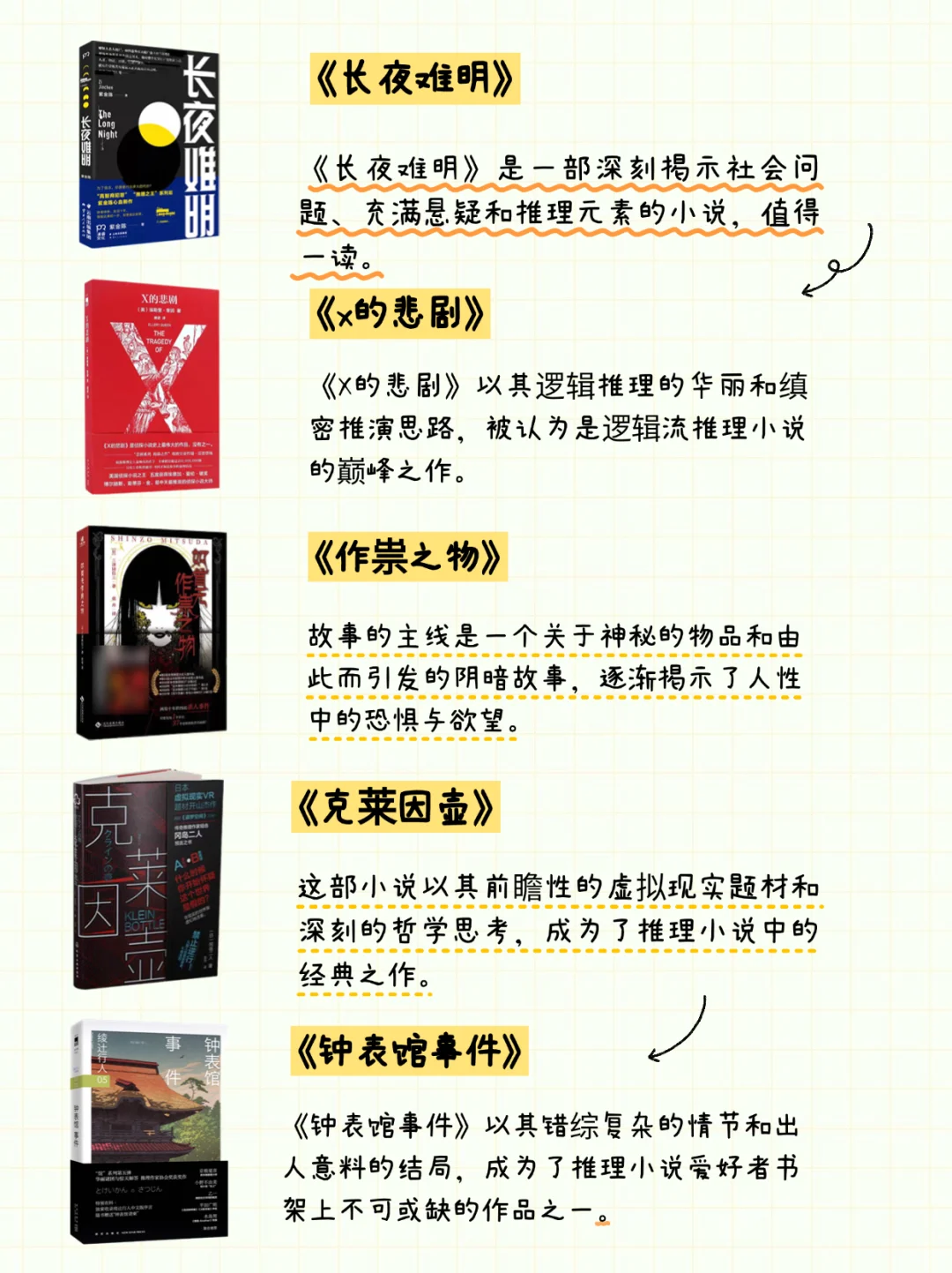 推理迷必看🔥15本高分悬疑推理神作❗️