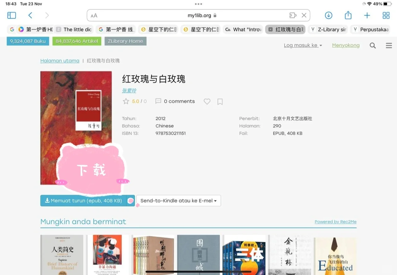 Ipad 实现书本📚自由 || 你要免费书本吗?