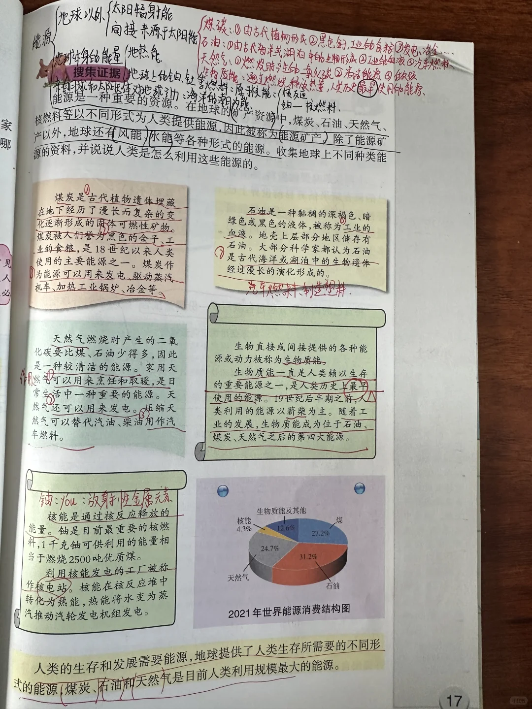 六下大象版科学之自然资源