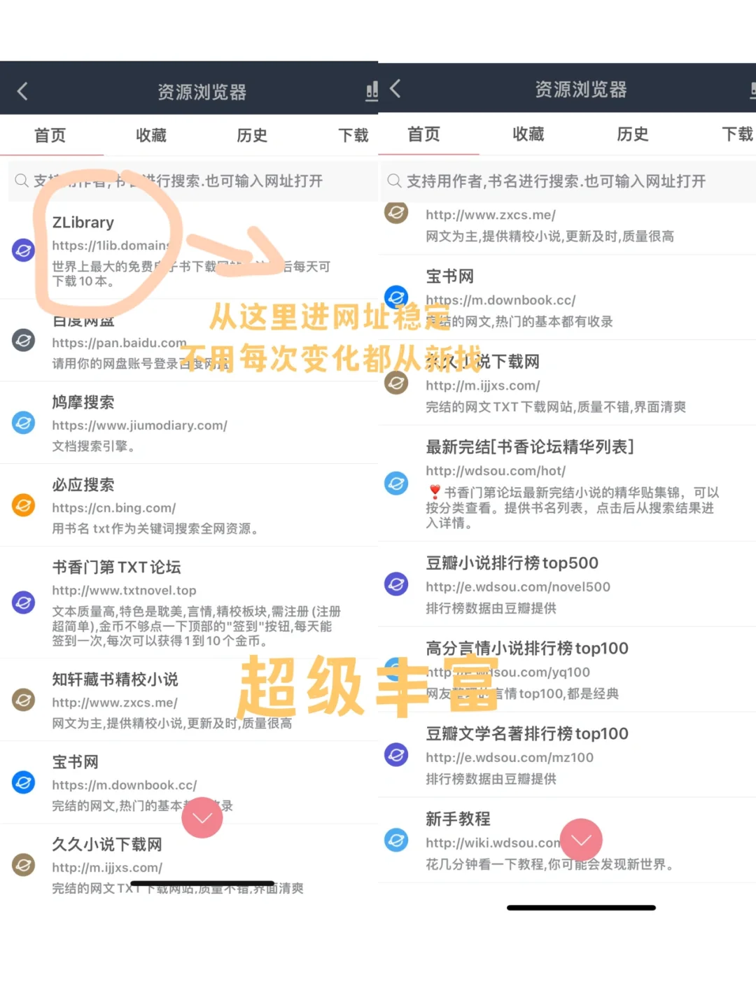 姐妹们！我找到了Zlibrary的平替和稳定版