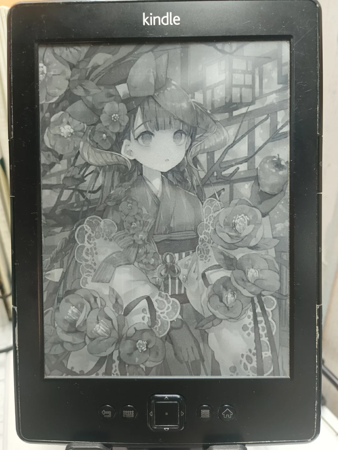 给我的kindle做了几个壁纸